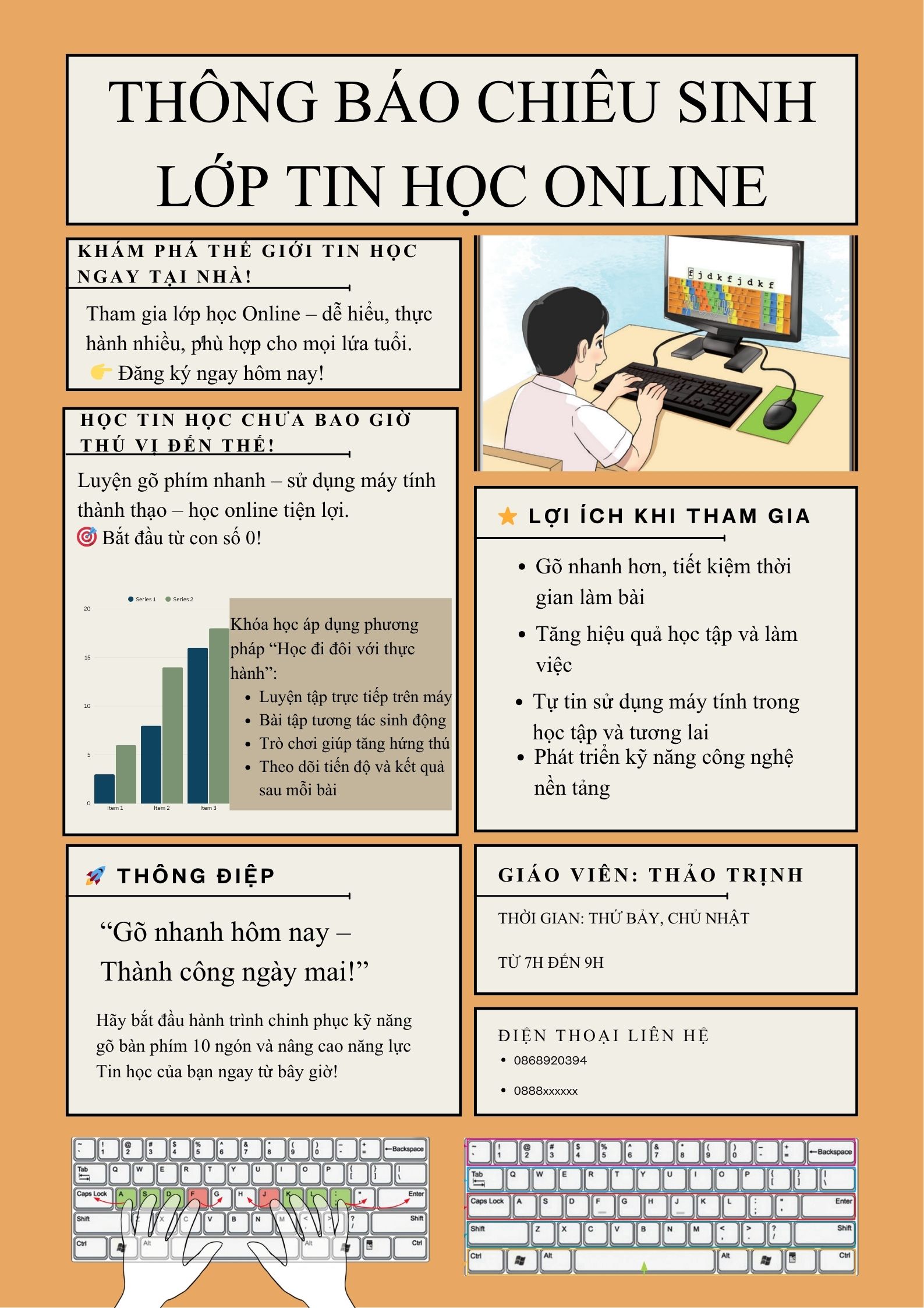 THÔNG BÁO CHIÊU SINH